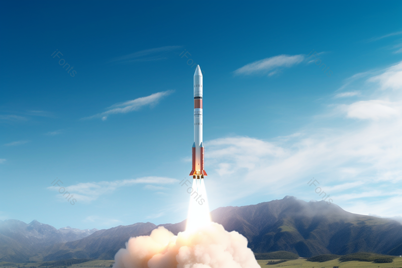 发射火箭飞船航天简约干净技术,高清,摄影图,摄影图片,图片大全,摄影图免费下载